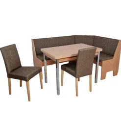 Sale Eckbank Tischgruppe mit fünf Sitzplätzen - Buryas (vierteilig) Sitzgruppe