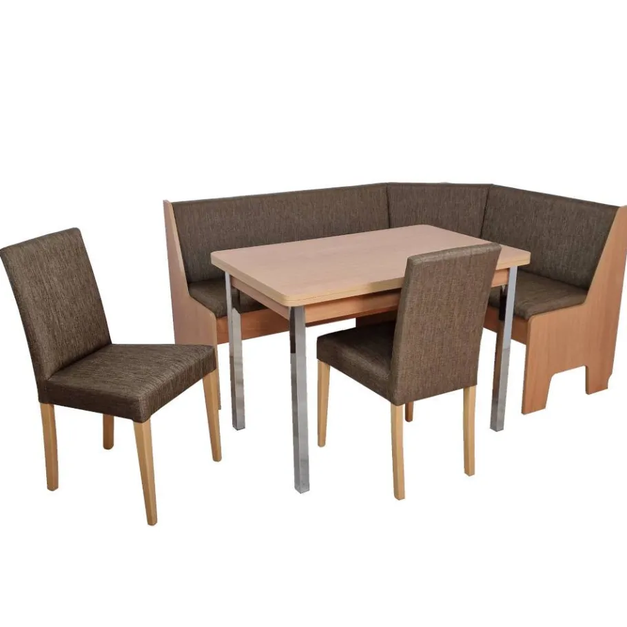 Sale Eckbank Tischgruppe mit fünf Sitzplätzen - Buryas (vierteilig) Sitzgruppe