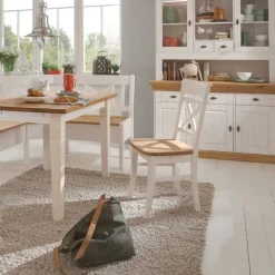 Clearance Eckbankgruppe Lugon im Landhausstil (vierteilig) Sitzgruppe