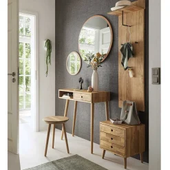 Sale Eiche Dielenmöbel massiv - Kopiana (sechsteilig) Garderoben