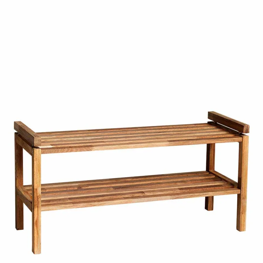 Sale Eiche Schuhregal mit geölter Oberfläche - Helvana Regale