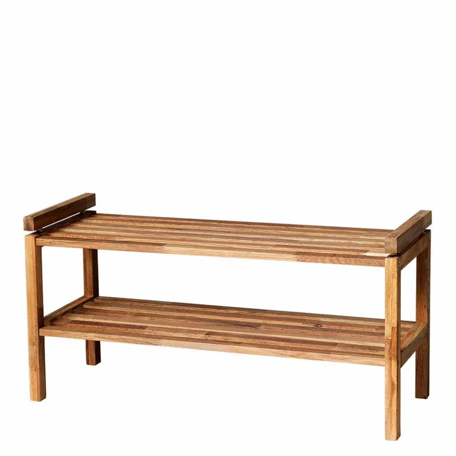 Sale Eiche Schuhregal mit geölter Oberfläche - Helvana Regale