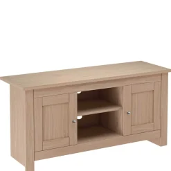 Best Eichefarbenes Landhaus TV Board 120x58x39 cm - Eliandas Tv & Hifi-Möbel|Lowboards