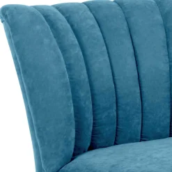 Discount Einzelsessel in Petrol Blau - Posadas Sessel