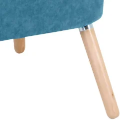 Discount Einzelsessel in Petrol Blau - Posadas Sessel