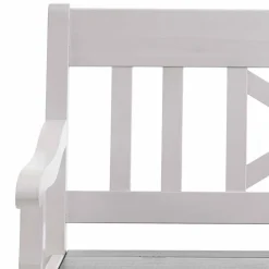 Outlet Essbank Yoan in Weiß Grau Sitzbank