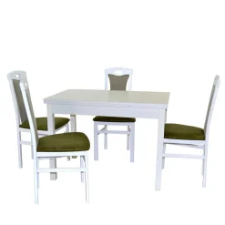 Best Essecke Möbel Kombination in Weiß - Oninawa (fünfteilig) Sitzgruppe