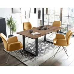 Sale Essgruppe im Industry Style - Hawer (fünfteilig) Sitzgruppe