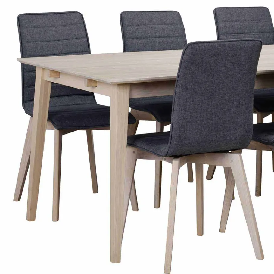 Best Essplatz Gruppe mit 6 Stühlen - Pessoa (siebenteilig) Sitzgruppe