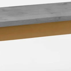 Sale Esstisch Bank in Grau & Laugenfarbig - Adrano Sitzbank