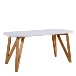 Sale Esstisch Kombination Skandi - Bennus (siebenteilig) Sitzgruppe