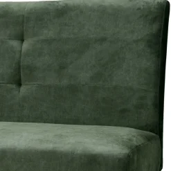 Best Esstisch Polsterbank mit Lehne in Graugrün - Boxton Sitzbank