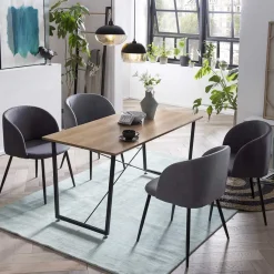 Sale Esstisch Set für vier Personen - Louice (fünfteilig) Sitzgruppe