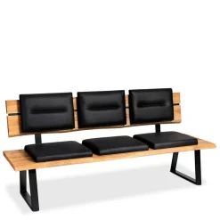 Sale Esstischbank mit Lehne und Polstern - Jessmine Sitzbank