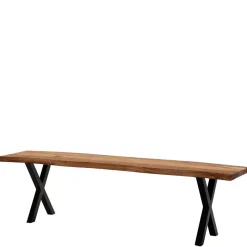 Sale Esstischbank mit X-Beinen - Rajavo Sitzbank