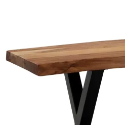 Sale Esstischbank mit X-Beinen - Rajavo Sitzbank