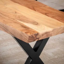 Sale Esstischbank mit X-Beinen - Rajavo Sitzbank