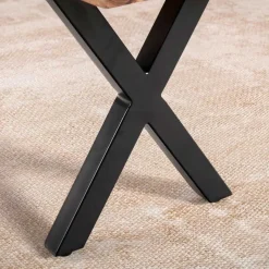 Sale Esstischbank mit X-Beinen - Rajavo Sitzbank