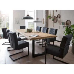 Sale Esstischgruppe für acht Personen - Trane (neunteilig) Sitzgruppe