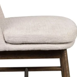 Best Esstischgruppe in Eiche Dunkel & Beige - Relencia (siebenteilig) Sitzgruppe