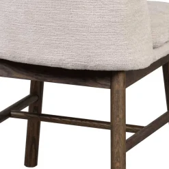 Best Esstischgruppe in Eiche Dunkel & Beige - Relencia (siebenteilig) Sitzgruppe