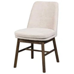 Best Esstischgruppe in Eiche Dunkel & Beige - Relencia (siebenteilig) Sitzgruppe