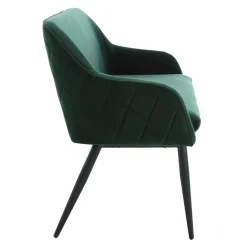 Clearance Esszimmer Bank in Dunkelgrün Samt - Laruis Sitzbank