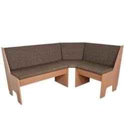 Sale Esszimmer Eckbank Gruppe in Braun - Virenzio (vierteilig) Sitzgruppe