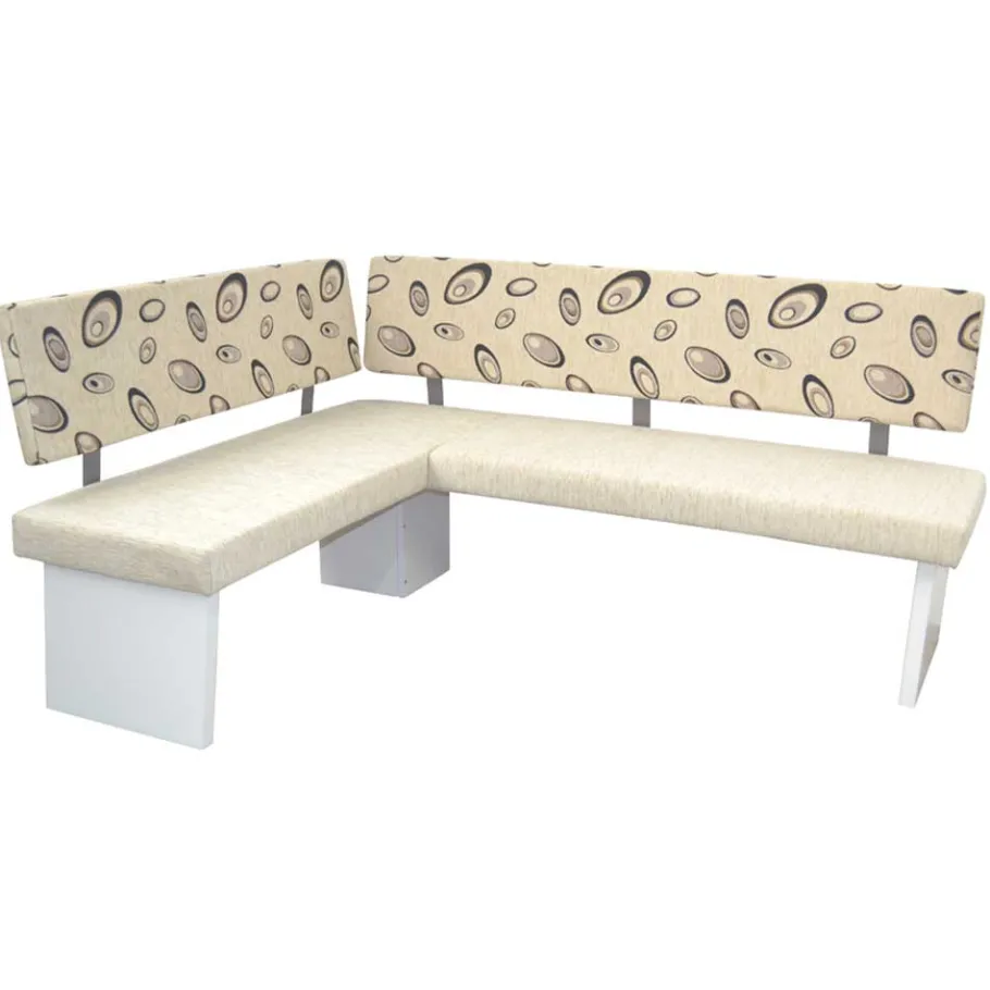 Best Esszimmer Eckbank in Beigegrau und Weiß - Montuna Sitzbank