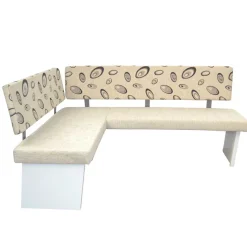 Best Esszimmer Eckbank in Beigegrau und Weiß - Montuna Sitzbank