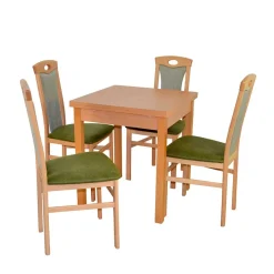 Best Esszimmer Essgruppe in Buche - Captino (fünfteilig) Sitzgruppe