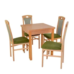 Best Esszimmer Essgruppe in Buche - Captino (fünfteilig) Sitzgruppe