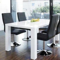 Outlet Esszimmer Gruppe mit Drehstühlen - Maciano (fünfteilig) Sitzgruppe