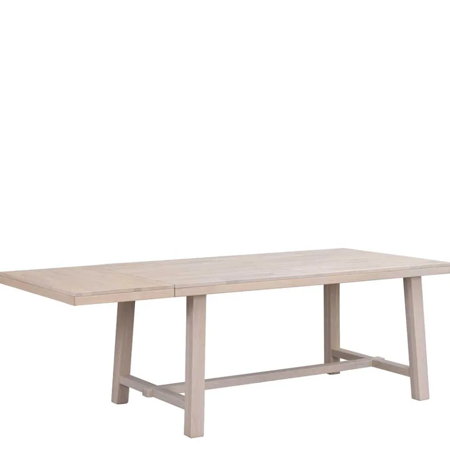 Sale Esszimmer 4-Personen Gruppe White Wash - Dioca (fünfteilig) Sitzgruppe