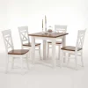 Sale Esszimmer Sitzgruppe Barlad im Landhausstil (fünfteilig) Sitzgruppe