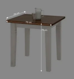 Sale Esszimmer Sitzgruppe Barlad im Landhausstil (fünfteilig) Sitzgruppe