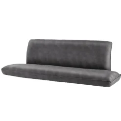 Best Esszimmerbank in Dunkelgrau Microfaser - Aturin Sitzbank