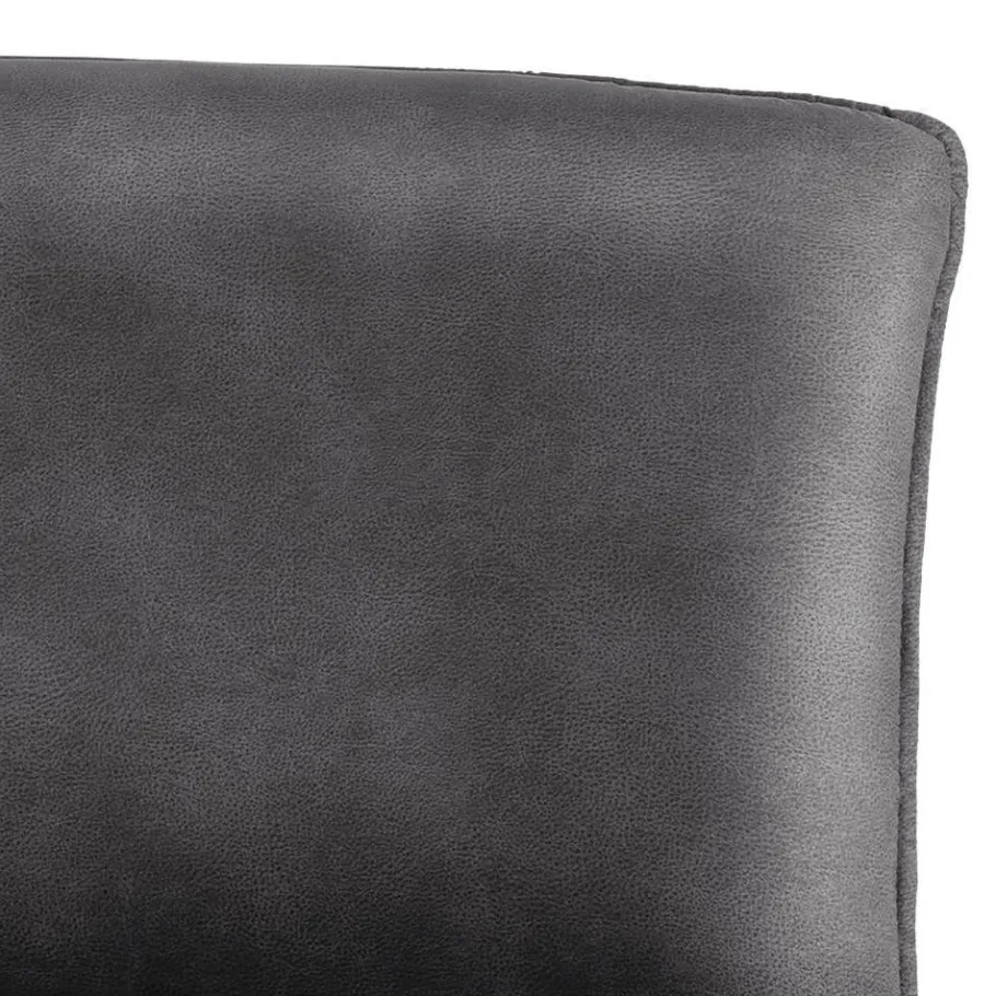 Best Esszimmerbank in Dunkelgrau Microfaser - Aturin Sitzbank