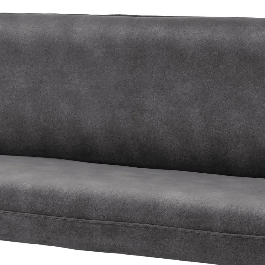 Best Esszimmerbank in Dunkelgrau Microfaser - Aturin Sitzbank