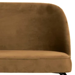 Outlet Esszimmerbank in Honigfarben Samt - Labound Sitzbank