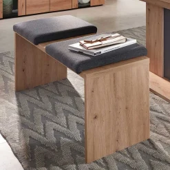 Sale Esszimmerbank in Wildeiche & Dunkelgrau - Kuetra Sitzbank