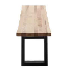 Best Esszimmerbank mit natürlicher Baumkante - Fronco Sitzbank