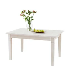 Online Esszimmertisch Onesti aus Kiefer Weiß Massivholz Tische