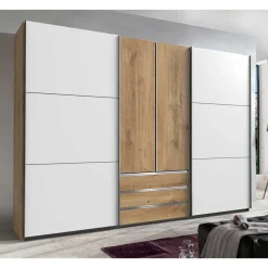 New Extravaganter Schlafzimmerschrank zweifarbig - Stufania Kleiderschränke|Schränke