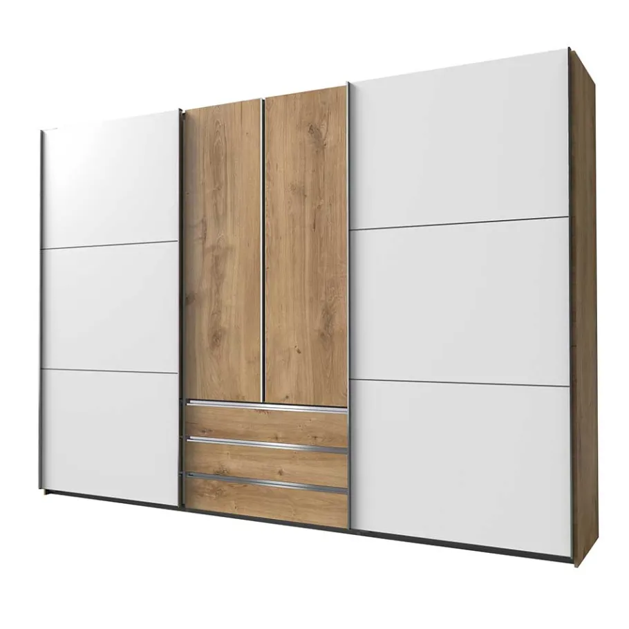 New Extravaganter Schlafzimmerschrank zweifarbig - Stufania Kleiderschränke|Schränke