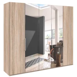 Sale Falttüren Kleiderschrank mit Spiegel - Zayun Kleiderschränke