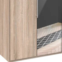 Sale Falttüren Kleiderschrank mit Spiegel - Zayun Kleiderschränke