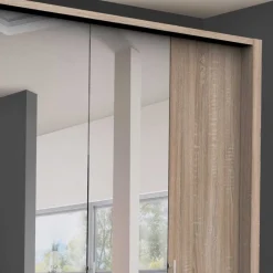 Sale Falttüren Kleiderschrank mit Spiegel - Zayun Kleiderschränke