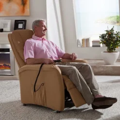 Sale Fernsehsessel Grain in Braun Sessel