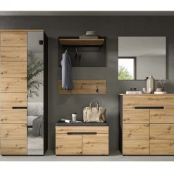 Discount Flur Kompletteinrichtung Möbelset - Norja (sechsteilig) Garderoben